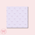 Purple Bows Sticky Note